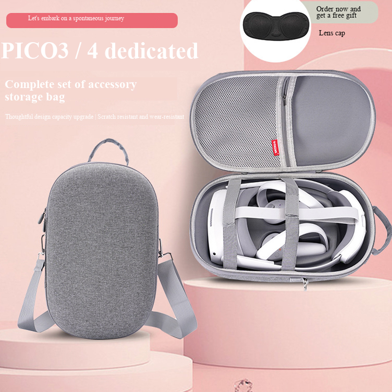 Travel Accessories Case - กระเป๋าใส่แว่นตา VR แบบแข็งสำหรับ PICO 4 PICO
