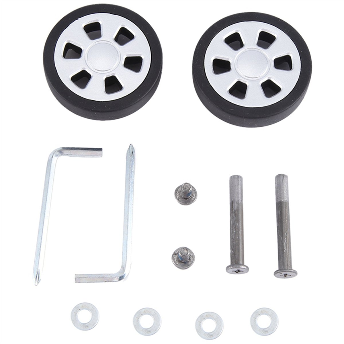 Luggage Wheel Replacement - ล้อกระเป๋าเดินทาง ABQR ขนาด 55x13 มม. ชุด