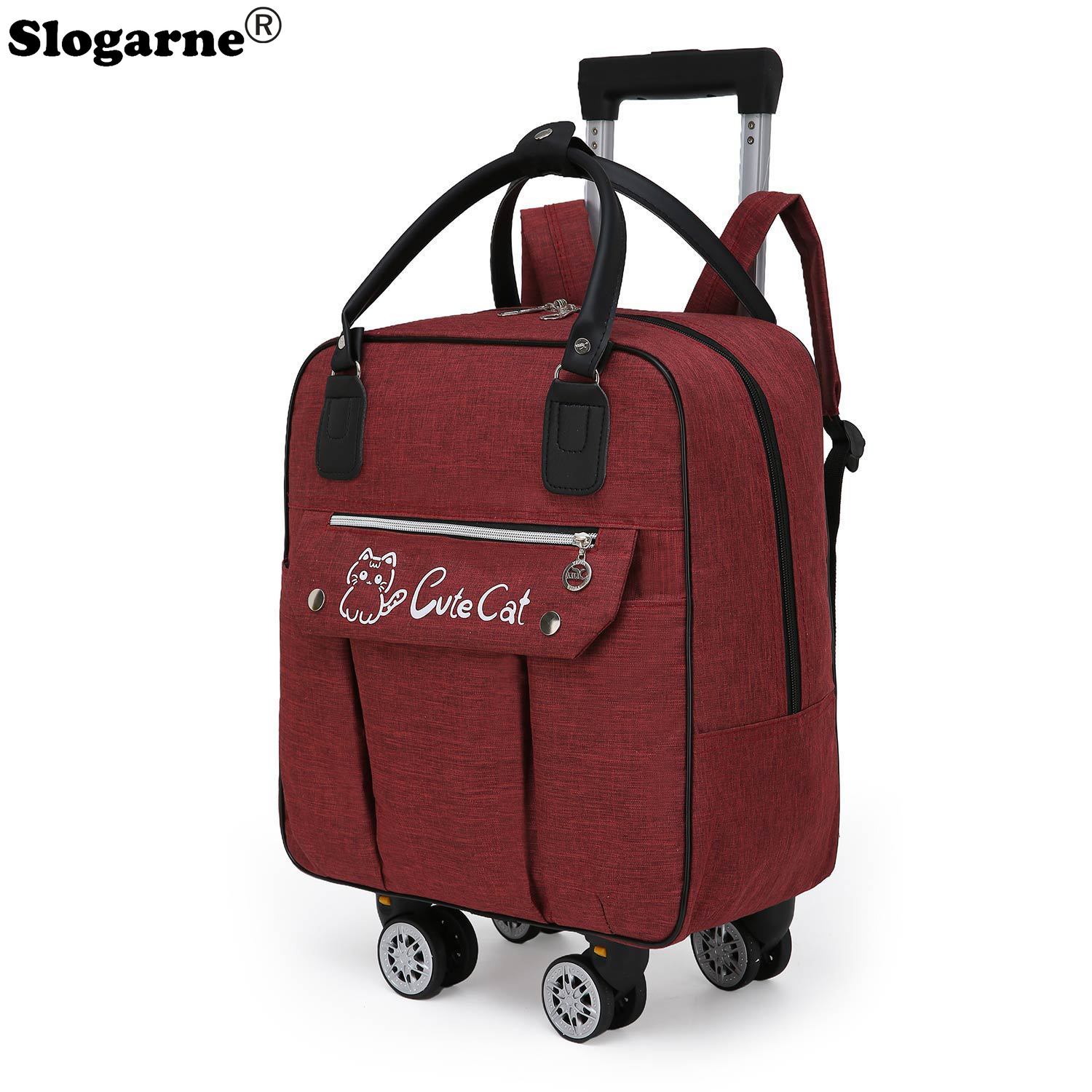 Luggage Wheel Replacement - รถเข็นกระเป๋าเดินทางความจุขนาดใหญ่ล้อ Spinner กระเป๋าเดินทางแบบพกพา Boarding Bag กระเป๋าเป้สะพายหลังกระเป๋าถือ