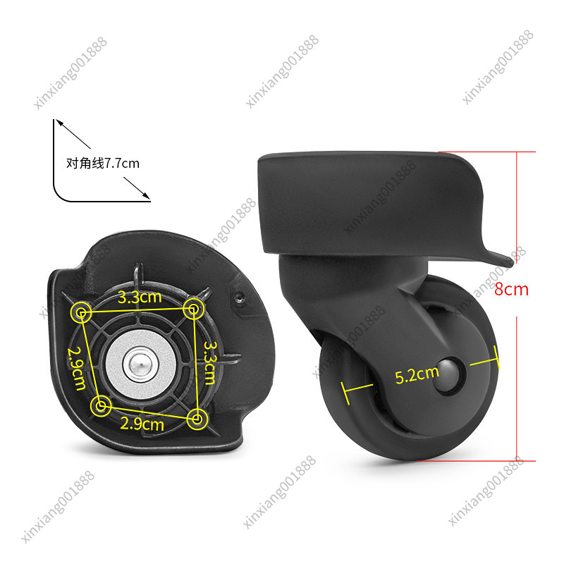 Luggage Wheel Replacement - ล้อหมุนได้ 360 องศา รุ่น A-65 XY090