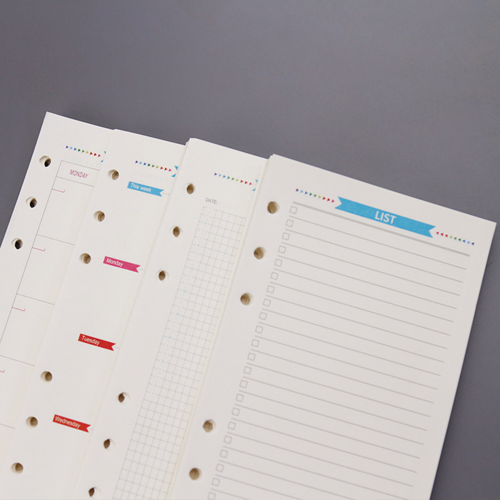 กระดาษเติมแบบมีเส้นขนาด A6 จำน - Travel Notebook Journal บทวิจารณ์และราคา