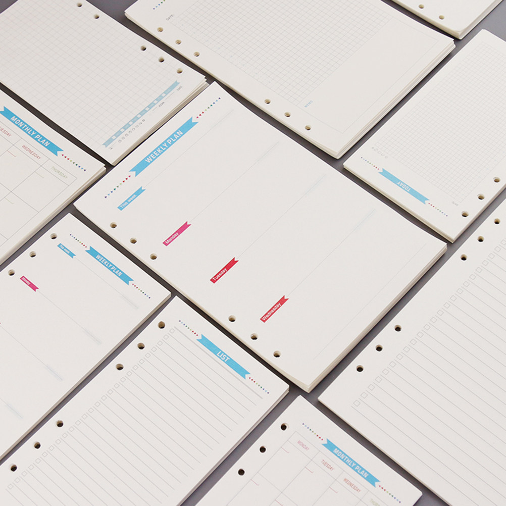 กระดาษเติมแบบมีเส้นขนาด A6 จำน - Travel Notebook Journal บทวิจารณ์และราคา