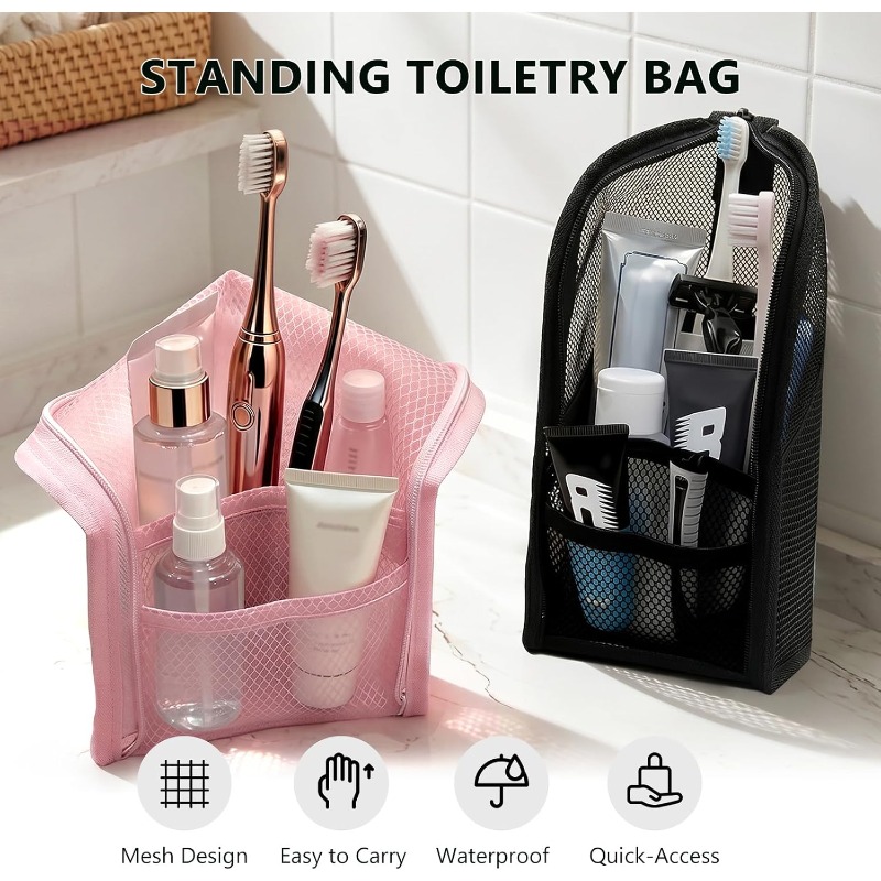 กระเป๋าใส่ของใช้ส่วนตัวแบบตาข่ - Travel Packing Accessories บทวิจารณ์และราคา