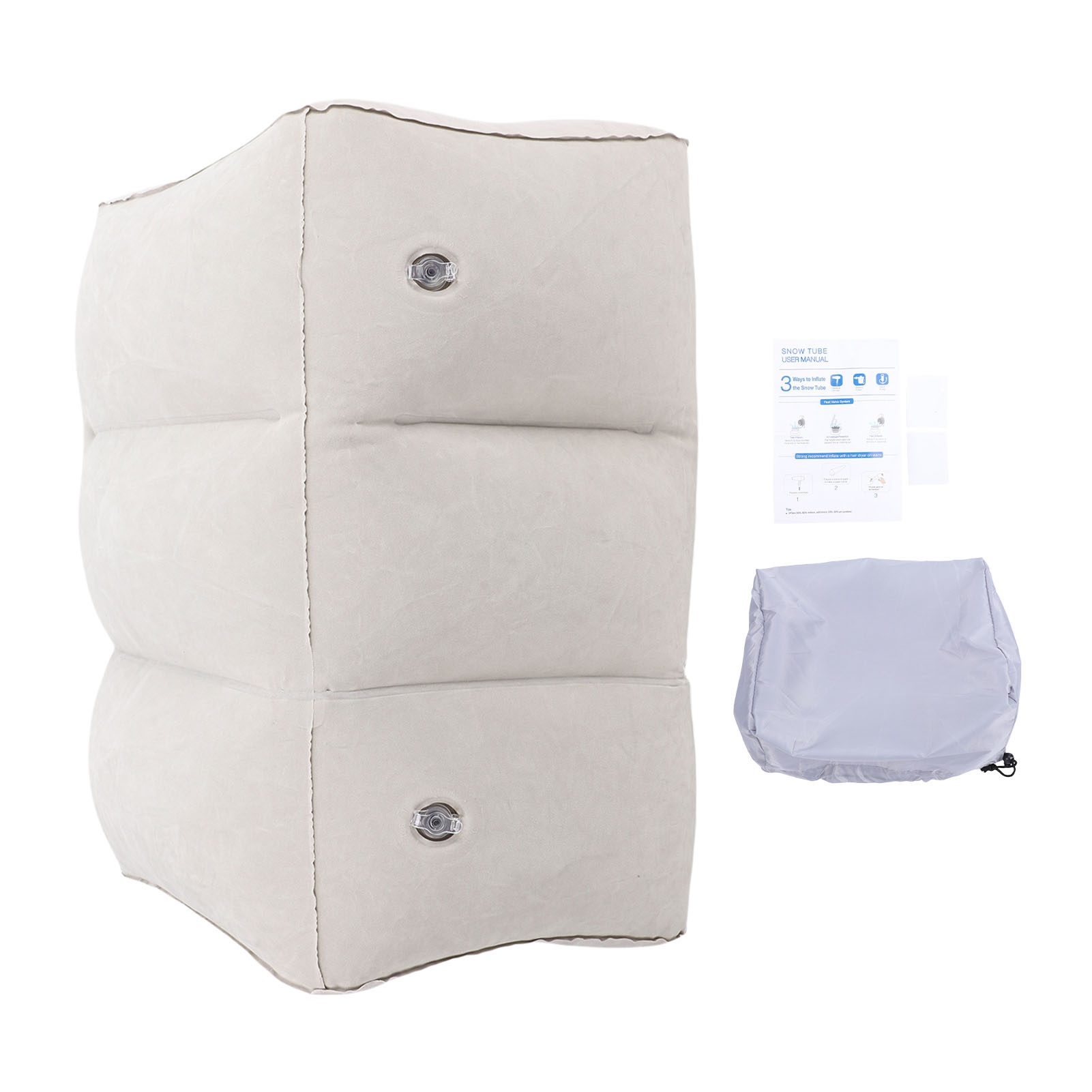 หมอนรองขาแบบเป่าลมสำหรับเด็กเล - Travel Pillow Inflatable บทวิจารณ์และราคา