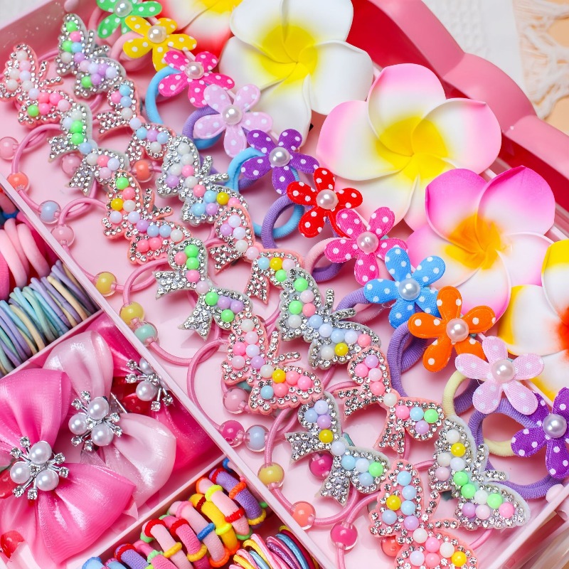 ชุดอุปกรณ์เสริมผมแบบยืดหยุ่นสู - Travel Accessories For 6 Year Old บทวิจารณ์และราคา