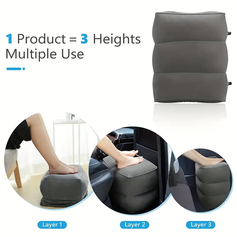 หมอนรองเท้าแบบเป่าลมสำหรับการเ - Travel Pillow Inflatable บทวิจารณ์และราคา
