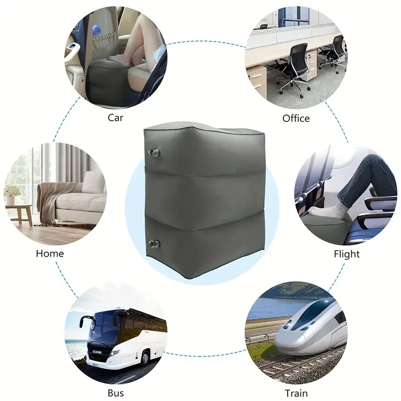 หมอนรองเท้าแบบเป่าลมสำหรับการเ - Travel Pillow Inflatable บทวิจารณ์และราคา
