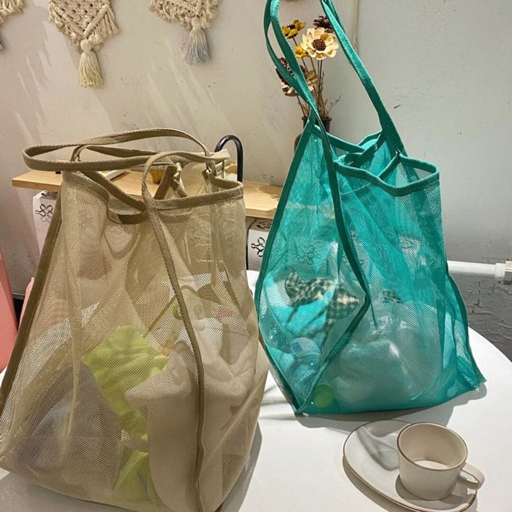 กระเป๋าสะพายตาข่าย โปร่งใส น้ำ - Travel Packing Accessories บทวิจารณ์และราคา