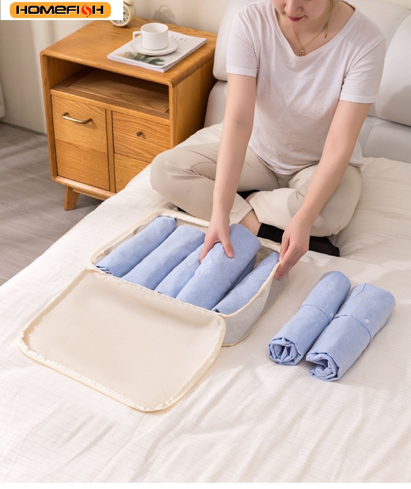 กระเป๋าจัดระเบียบสัมภาระแบบพกพ - Travel Accessories Gift Set บทวิจารณ์และราคา