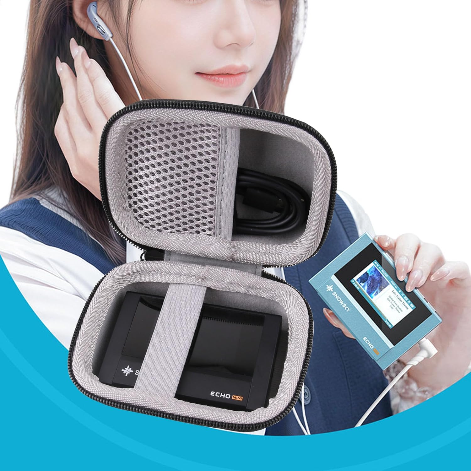 กระเป๋าใส่เครื่องเล่นเพลง MP3  - Travel Accessories Case บทวิจารณ์และราคา
