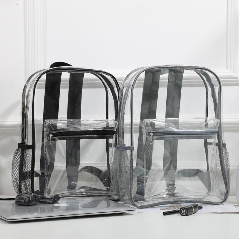 กระเป๋าเป้สะพายหลัง PVC โปร่งใ - Travel Packing Accessories บทวิจารณ์และราคา