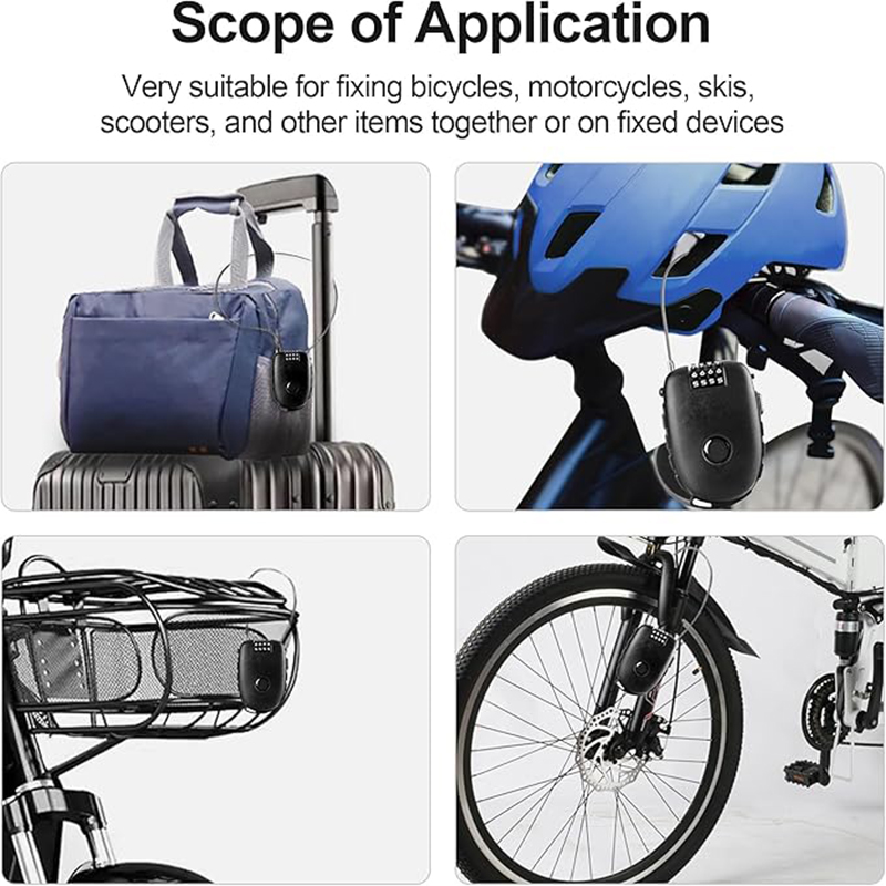 กุญแจล็อคแบบสายเคเบิลเหล็กสำหร - Luggage Wheel Replacement บทวิจารณ์และราคา