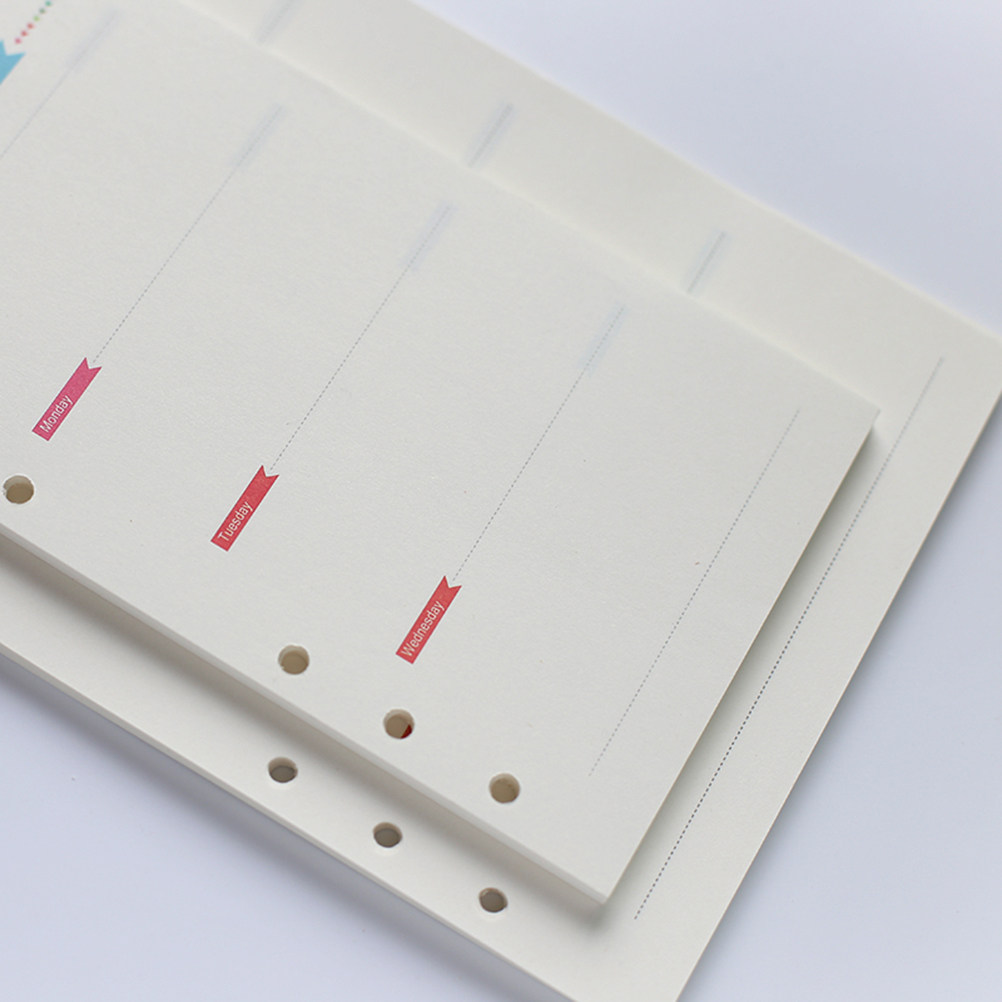 กระดาษเติมขนาด A6 แบบมีเส้น 6  - Travel Notebook Journal บทวิจารณ์และราคา