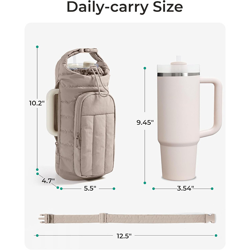 กระเป๋าใส่กระติกน้ำแบบพกพาสำหร - Travel Packing Accessories บทวิจารณ์และราคา
