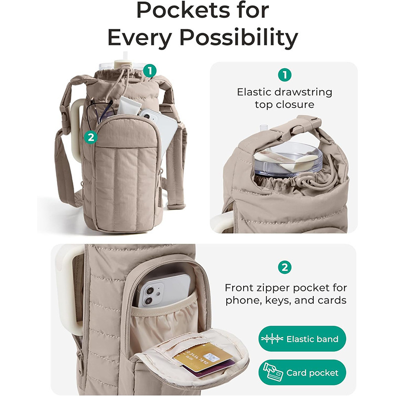 กระเป๋าใส่กระติกน้ำแบบพกพาสำหร - Travel Packing Accessories บทวิจารณ์และราคา