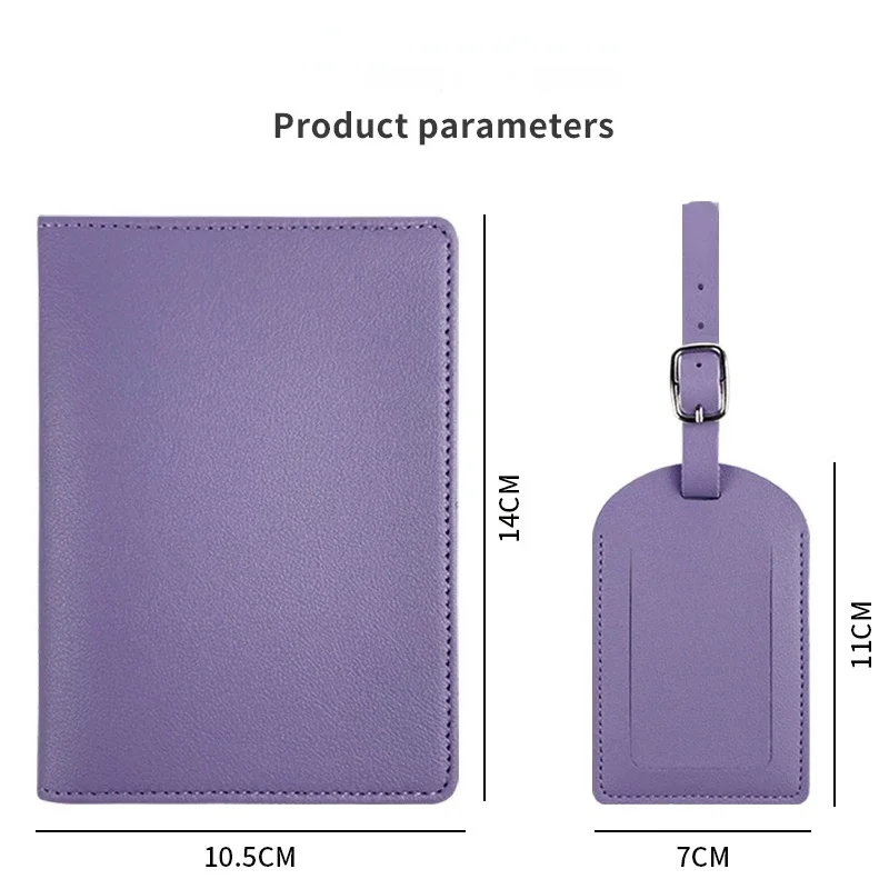 Travel PU ปกหนังสือเดินทางกระเ - Travel Accessories Gift Set บทวิจารณ์และราคา