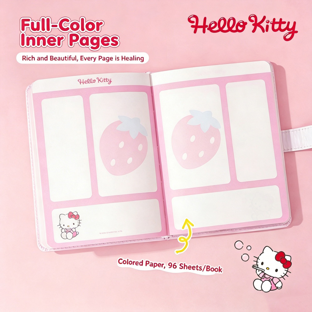 ของแท้จากซานริโอ เฮลโล คิตตี้  - Travel Notebook Journal บทวิจารณ์และราคา