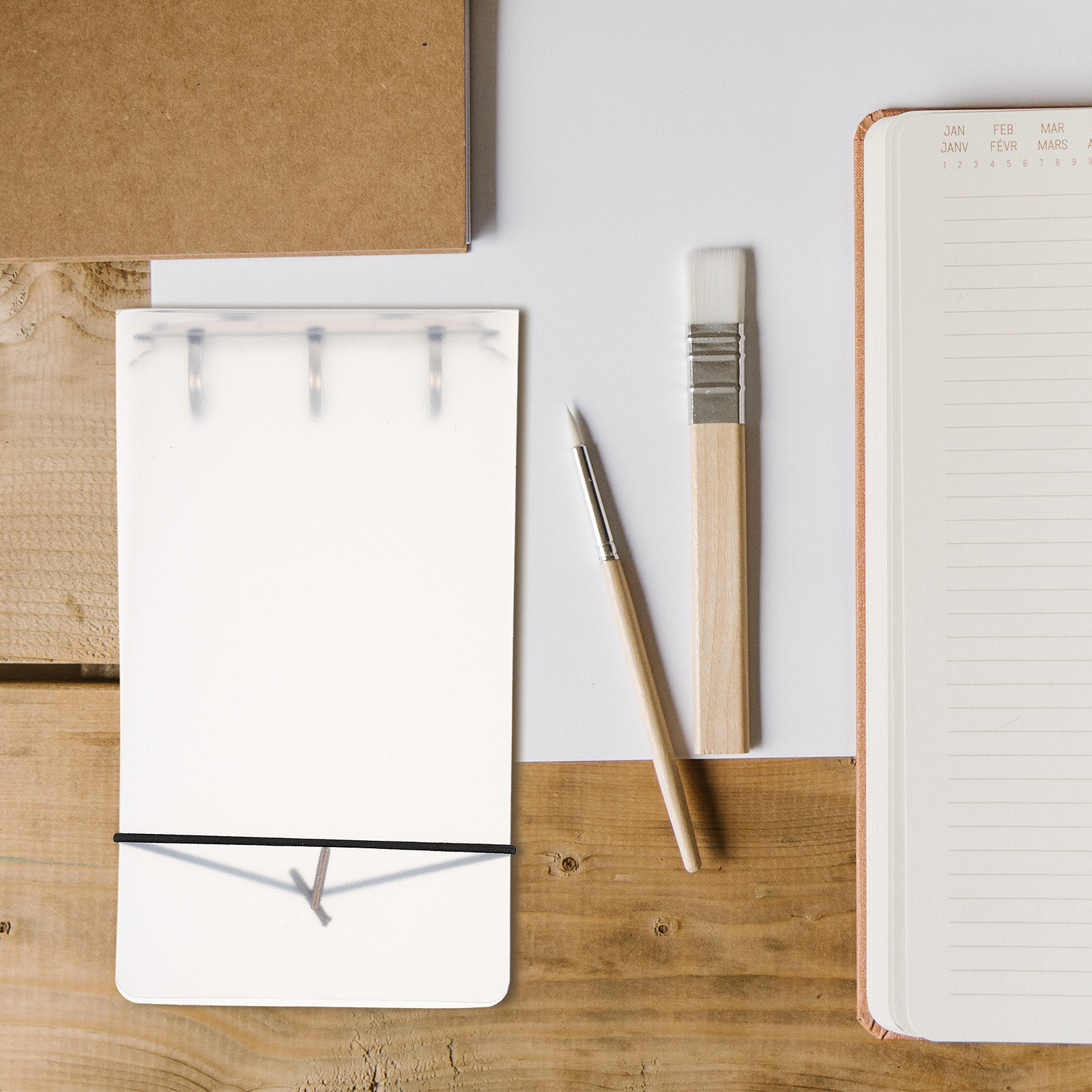 สมุดบันทึกใส 3 ชิ้น พร้อมแกนใน - Travel Notebook Journal บทวิจารณ์และราคา