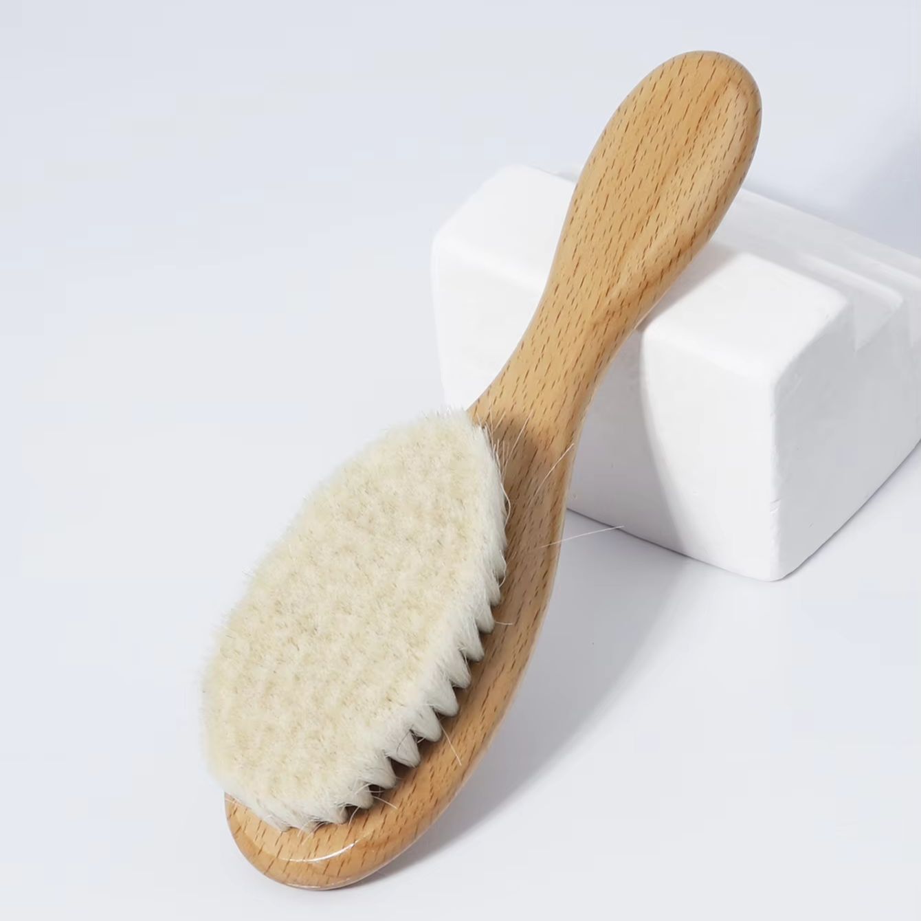 แปรงขนแพะนุ่มพิเศษพร้อมด้ามจับ - Travel Accessories Essentials บทวิจารณ์และราคา