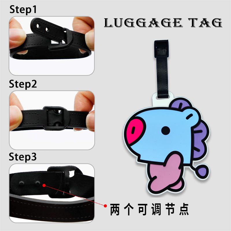 พวงกุญแจการ์ตูน BT21 น่ารัก สไ - Travel Accessories Gift Set บทวิจารณ์และราคา