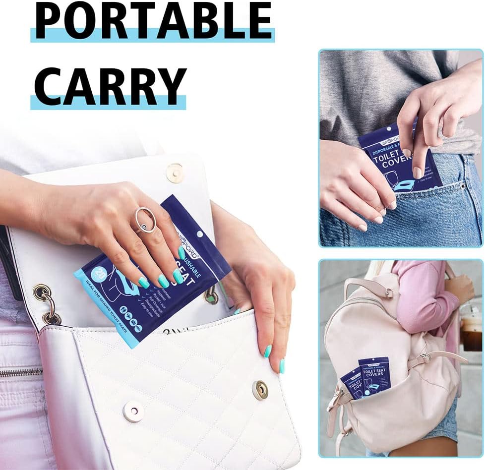 แผ่นรองนั่งชักโครกแบบใช้แล้วทิ - Travel Accessories Essentials บทวิจารณ์และราคา