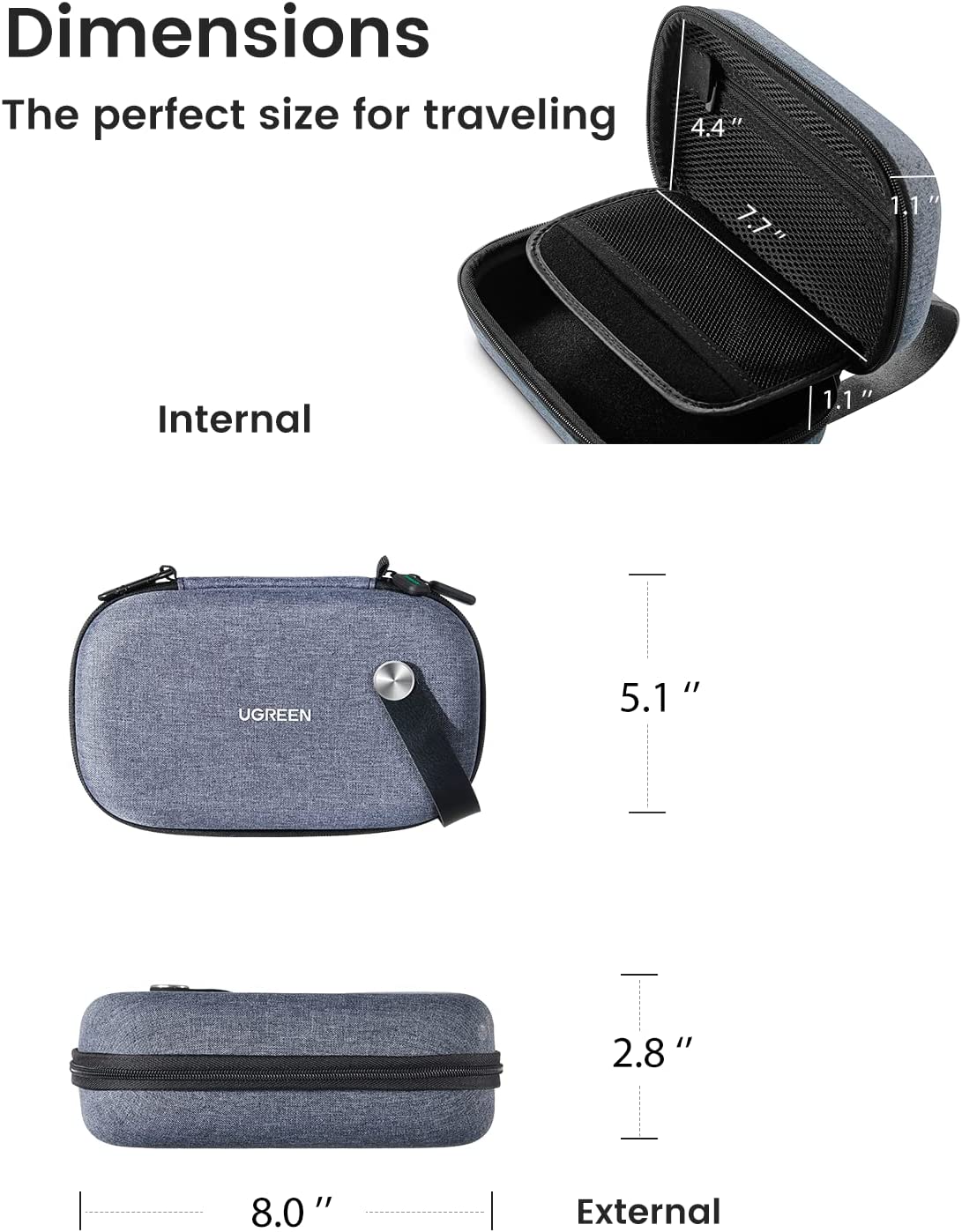 กระเป๋าจัดระเบียบอุปกรณ์อิเล็ก - Travel Accessories Case บทวิจารณ์และราคา