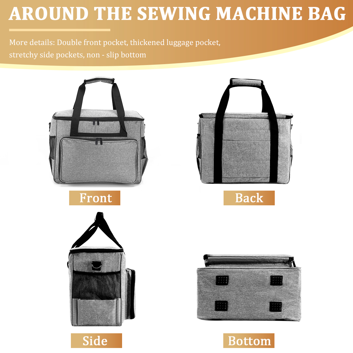 กระเป๋าใส่จักรเย็บผ้า KOKNIT ก - Travel Accessories Case บทวิจารณ์และราคา