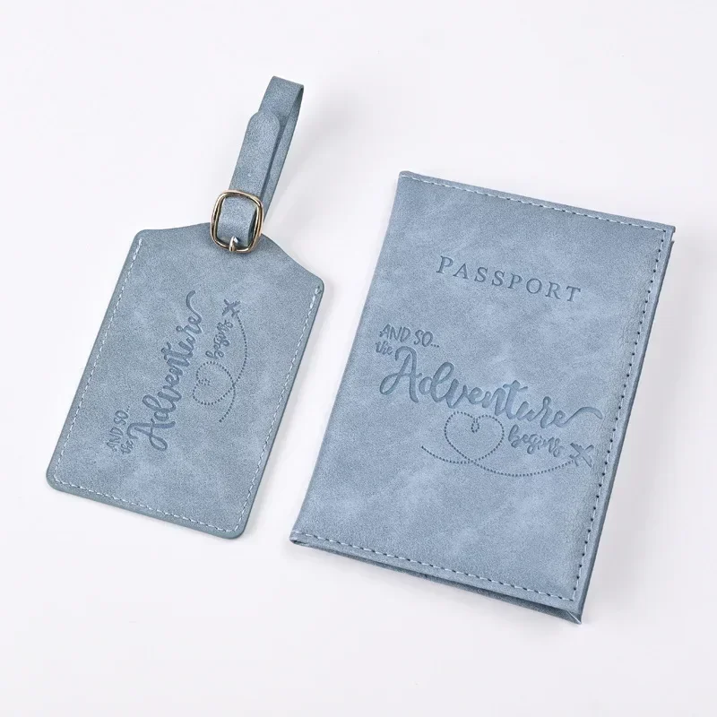 ใหม่สีม่วง PU หนังผู้ถือหนังสื - Travel Accessories Gift Set บทวิจารณ์และราคา