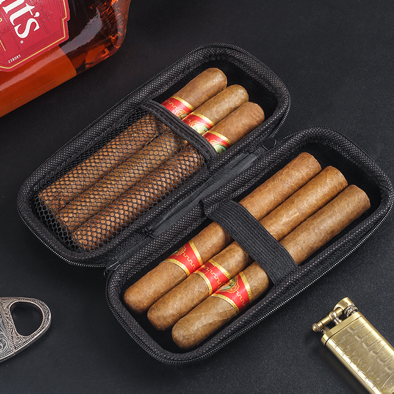 กระเป๋าใส่ซิการ์แบบพกพา 1 ชิ้น - Travel Accessories Case บทวิจารณ์และราคา