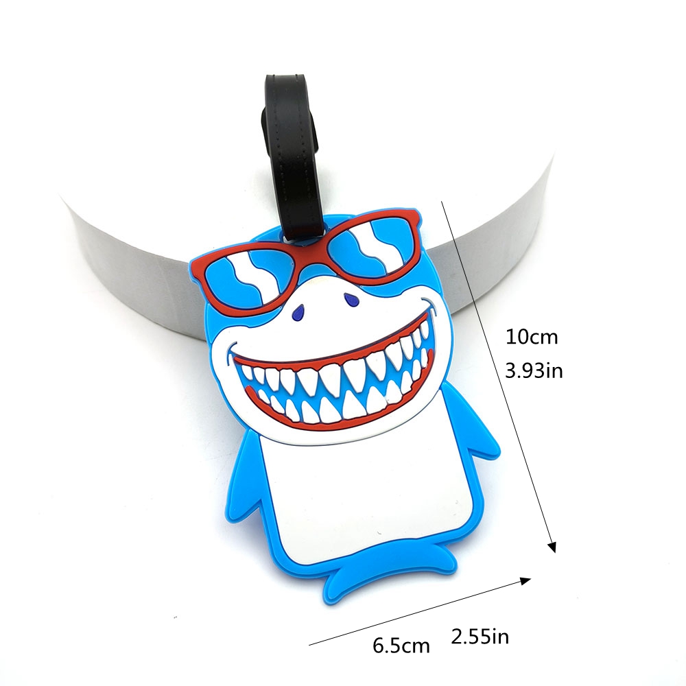 1PCS น่ารัก Shark แท็กกระเป๋าเ - Travel Accessories Essentials บทวิจารณ์และราคา