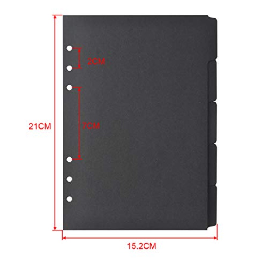 บลูเซลล์ 3 ชุด กระดาษแบ่งหมวดส - Travel Notebook Journal บทวิจารณ์และราคา
