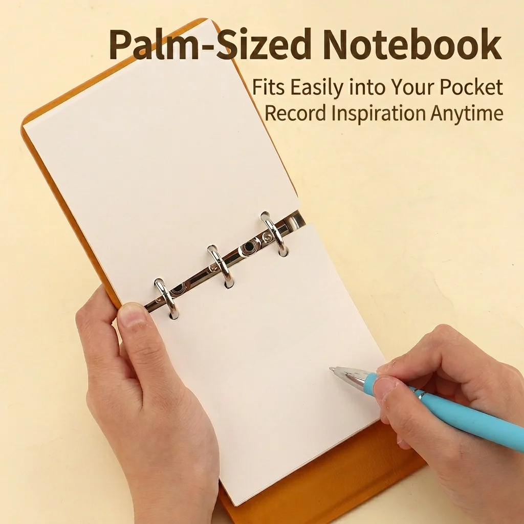 1 ชิ้น สมุดบันทึกพกพา สมุดโน้ต - Travel Notebook Journal บทวิจารณ์และราคา