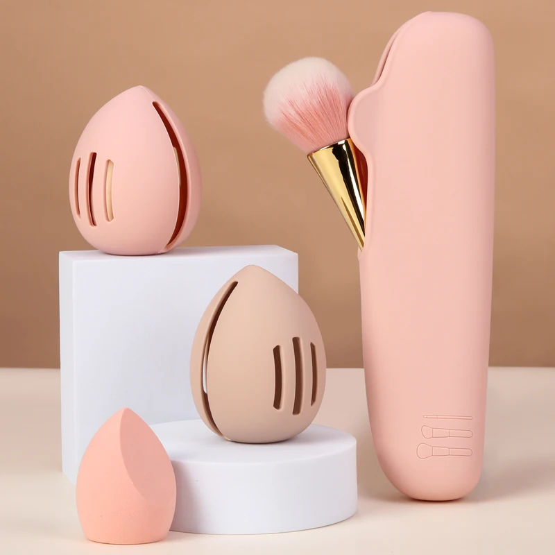 1 ชิ้นแต่งหน้าผู้ถือฟองน้ําซิล - Travel Accessories Needed บทวิจารณ์และราคา