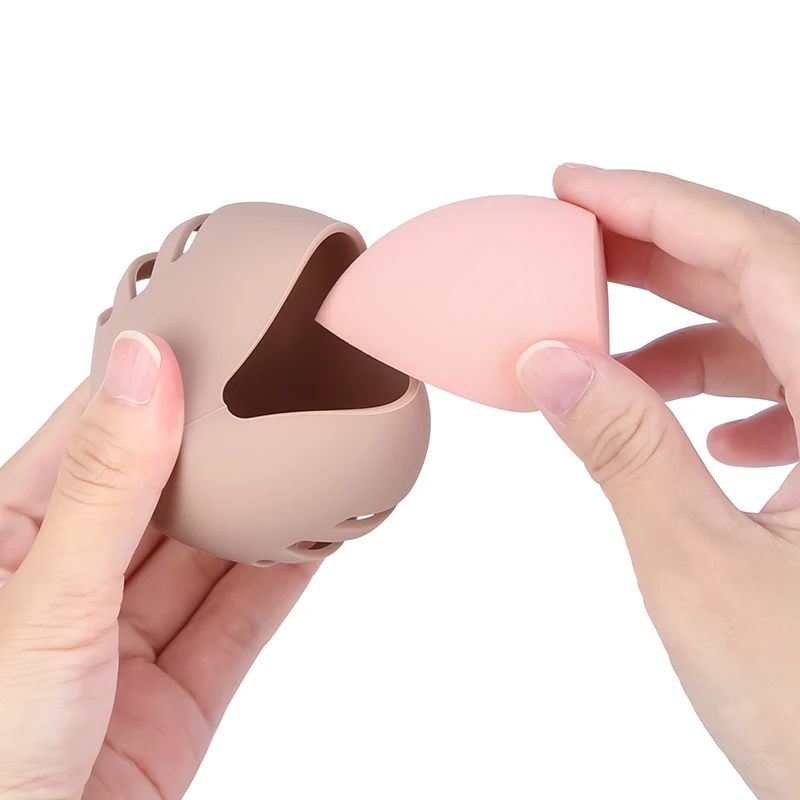 1 ชิ้นแต่งหน้าผู้ถือฟองน้ําซิล - Travel Accessories Needed บทวิจารณ์และราคา