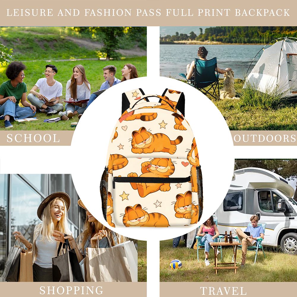 กระเป๋าเป้การ์ฟิลด์ตลกขี้เกียจ - Travel Packing Accessories บทวิจารณ์และราคา